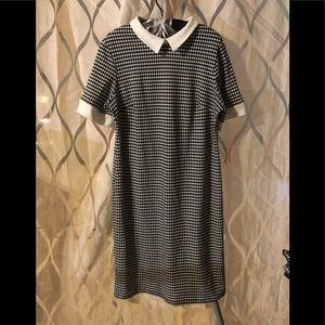 Houndstooth dress size 16 Shelby & Palmer